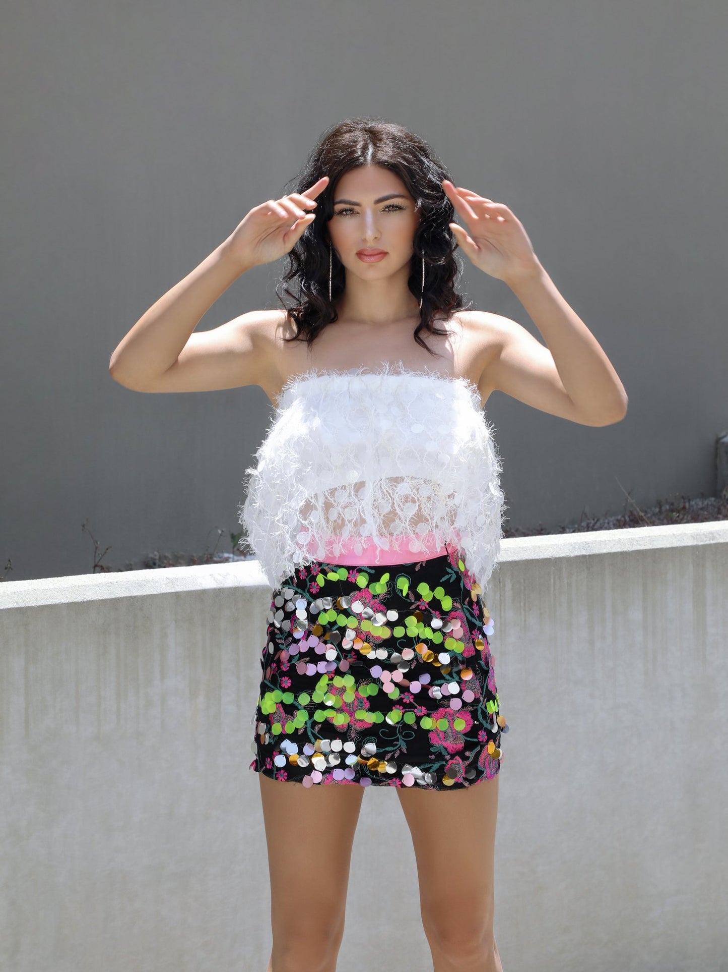 City Lights Sequin Top