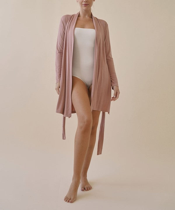 HER Bamboo Cardigan Robe