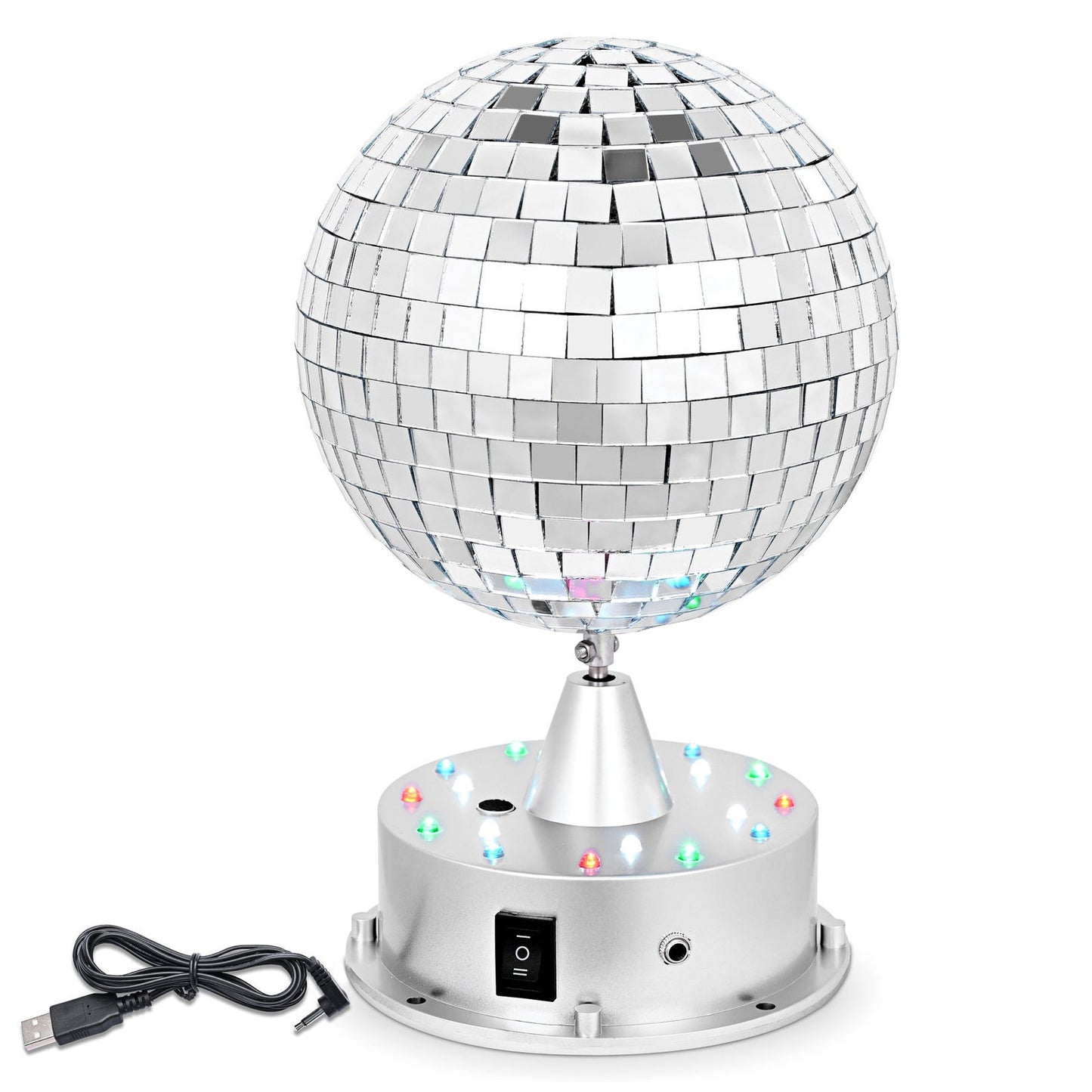 6 Inch Hollow Mirror Ball - Aphrodite Wears Pink