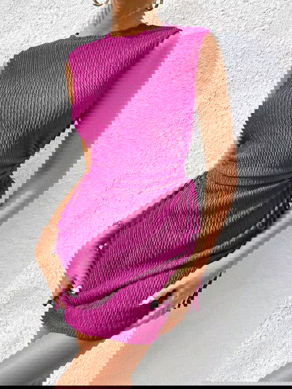 Knot Side Dress - Aphrodite Wears Pink