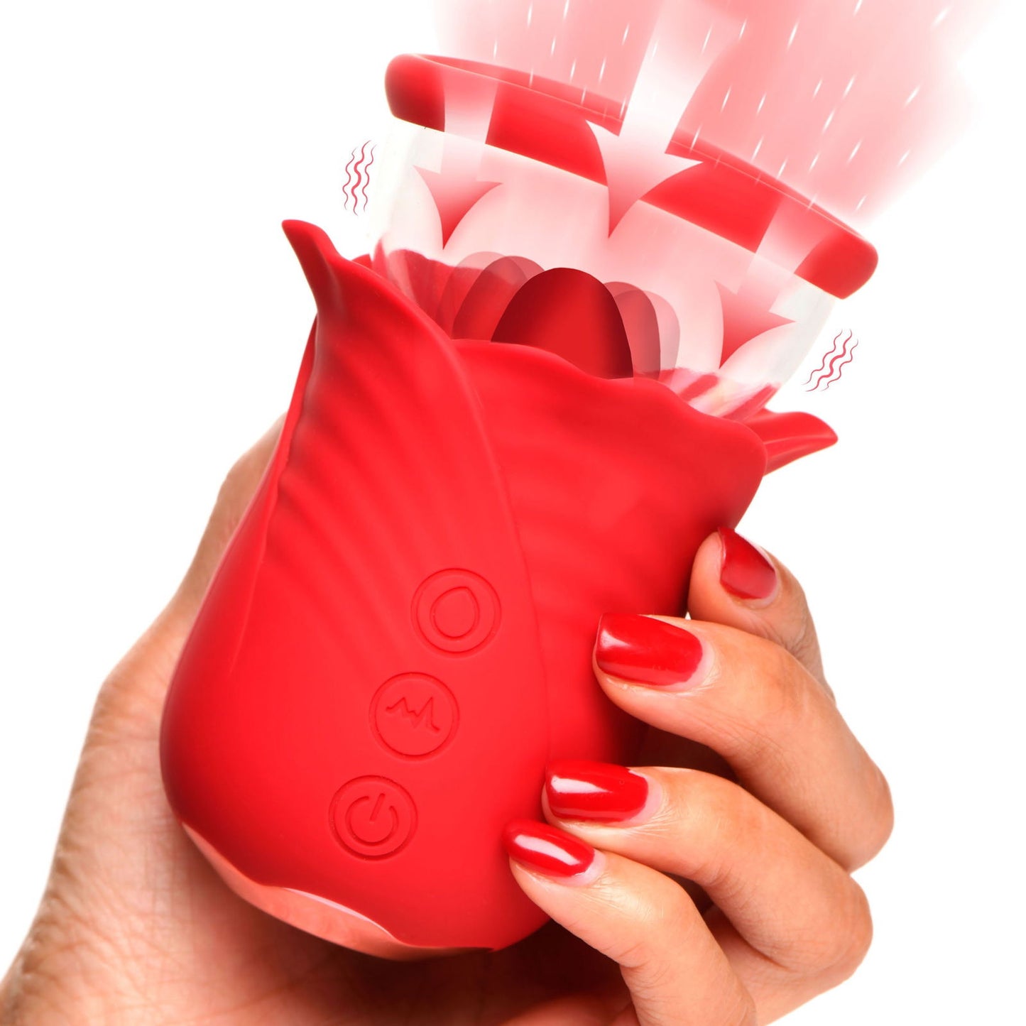Lily Lover Sucking & Vibrating Clitoral Stimulator - Aphrodite Wears Pink