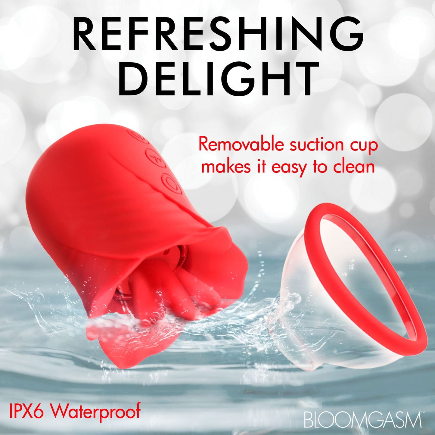 Lily Lover Sucking & Vibrating Clitoral Stimulator - Aphrodite Wears Pink