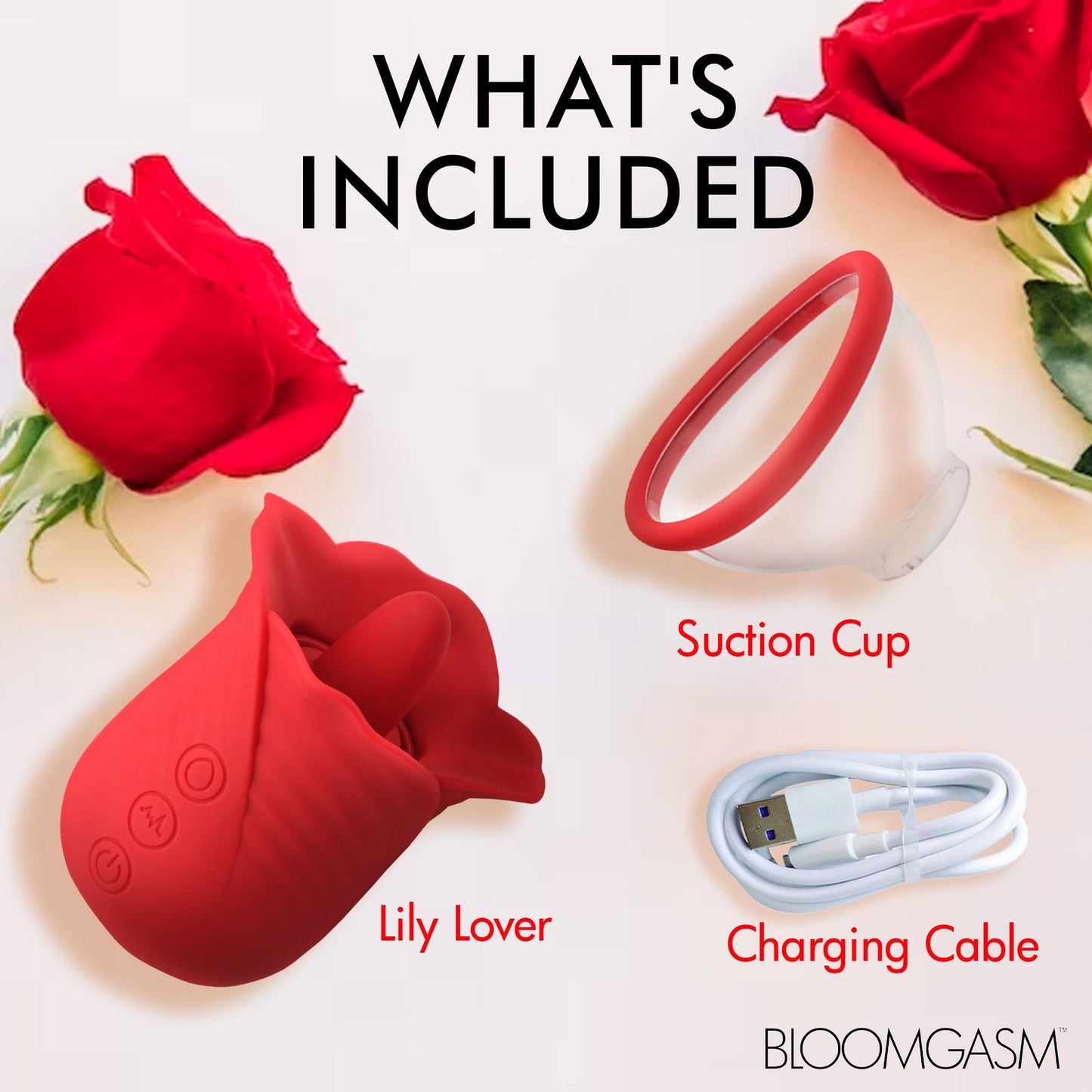 Lily Lover Sucking & Vibrating Clitoral Stimulator - Aphrodite Wears Pink