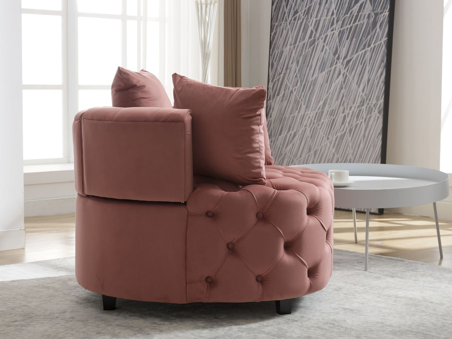 Classical Barrel Chair and Accent Chair