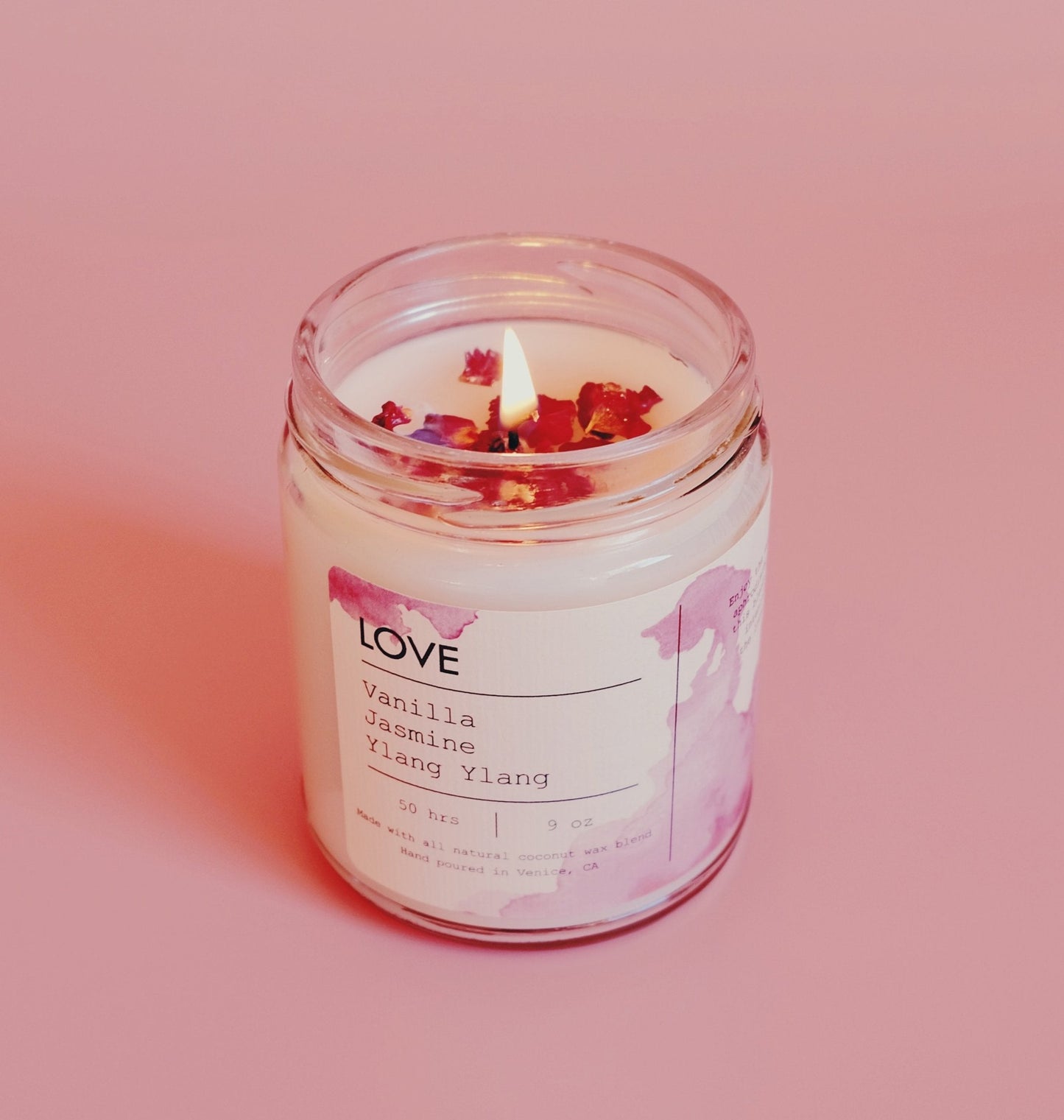Love Petals Candle