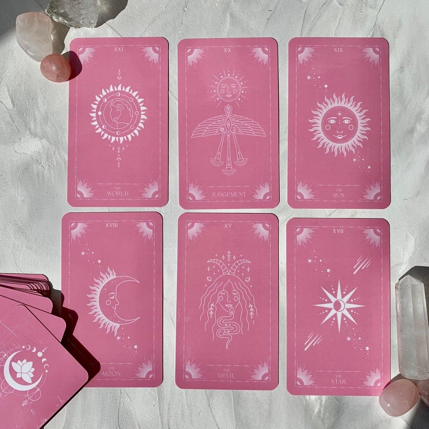 Pink Moon Tarot Deck