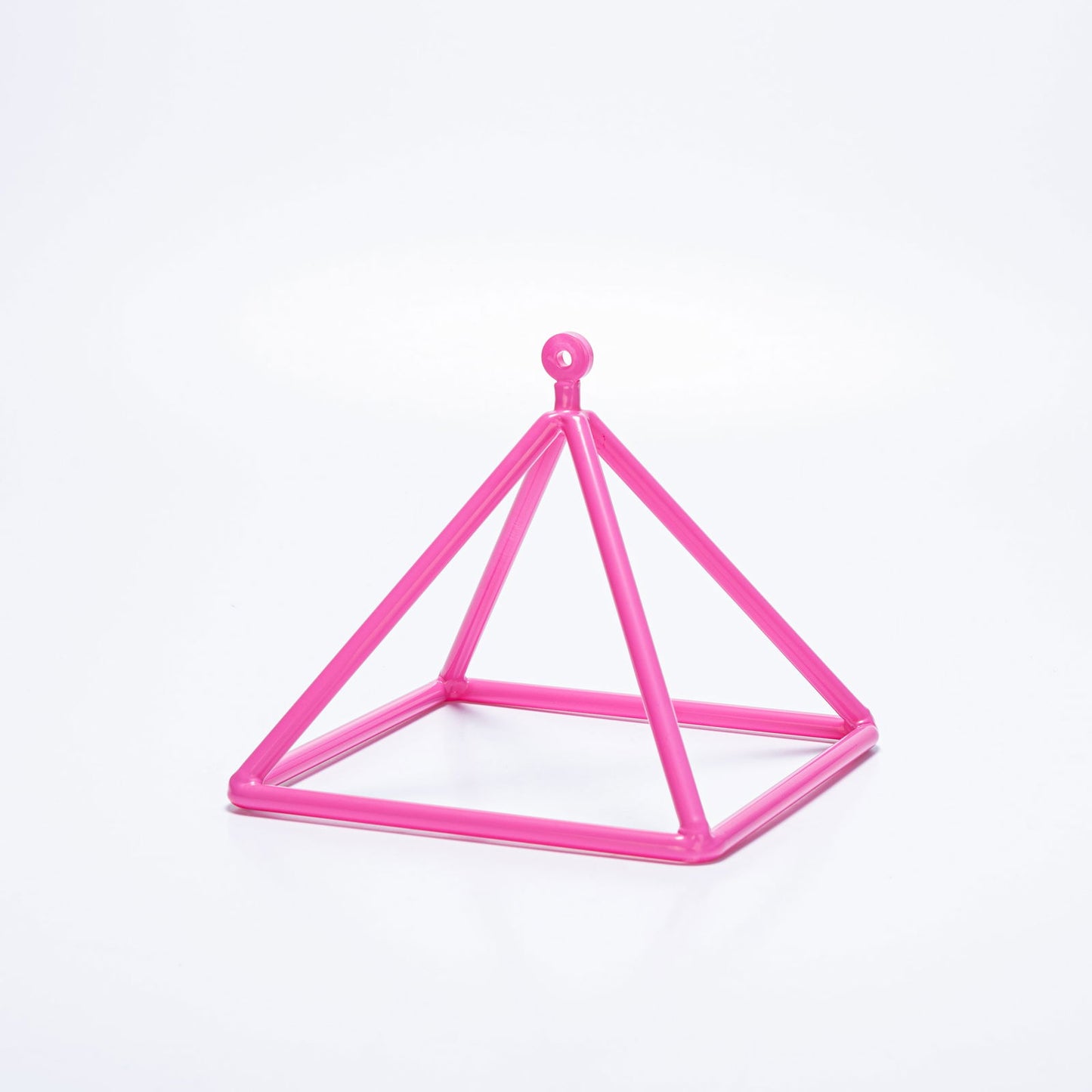 Crystal Singing Pyramids Medium Size - Aphrodite Wears Pink