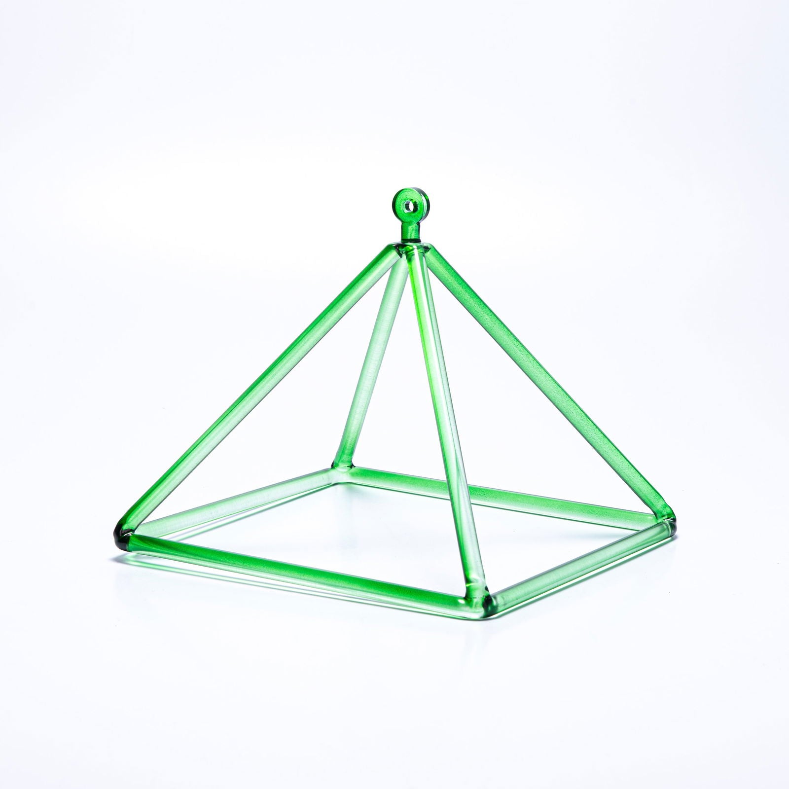 Crystal Singing Pyramids Medium Size - Aphrodite Wears Pink