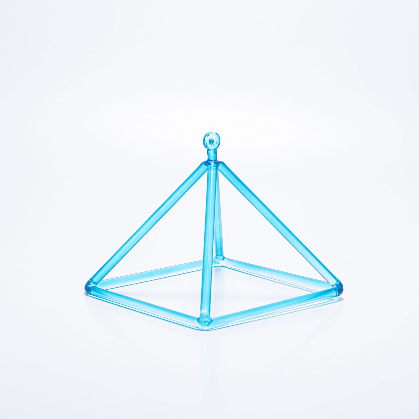Crystal Singing Pyramids Medium Size - Aphrodite Wears Pink