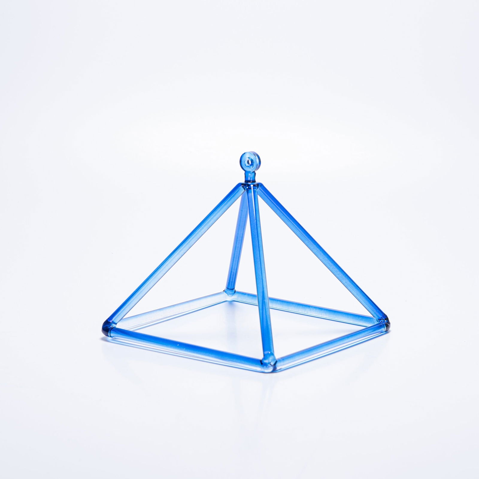 Crystal Singing Pyramids Medium Size - Aphrodite Wears Pink