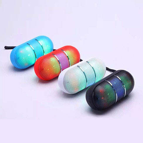 Dance With Me Portable Bluetooth Speaker With Disco LED Lights - Aphrodite Wears Pink