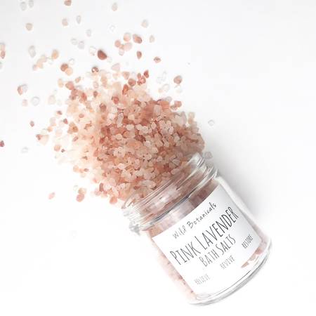Pink Lavender Bath Salts - Aphrodite Wears Pink