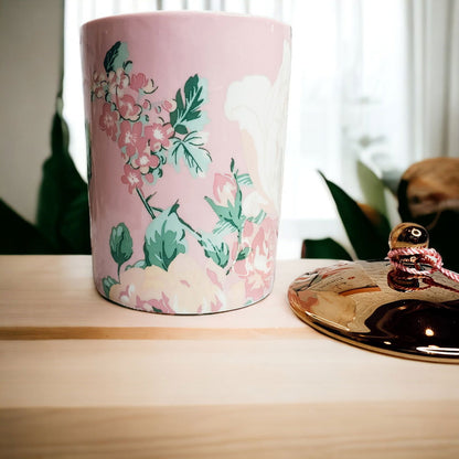 Vintage Floral Candle Set - Aphrodite Wears Pink