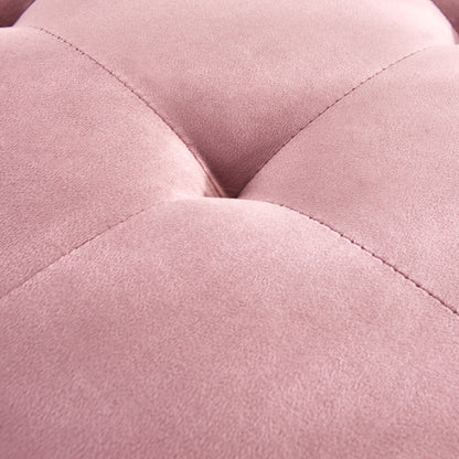 Mid-Century Modern Velvet Chaise and Sleeper